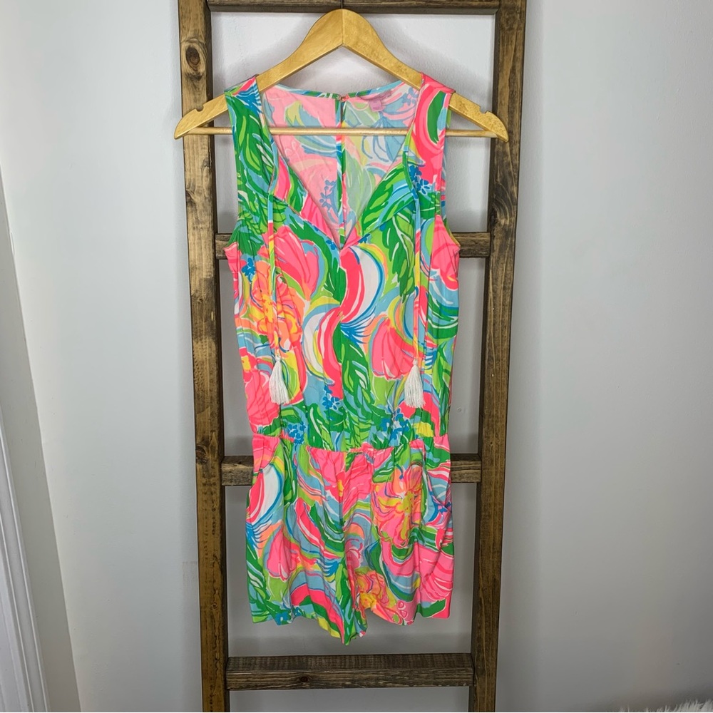 Lilly Pulitzer “So A-Peeling” Tybee Romper